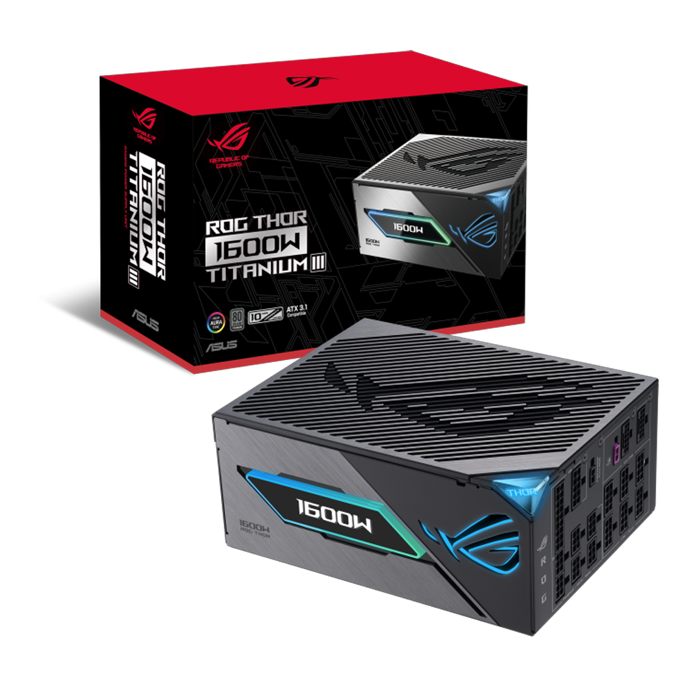 ASUS ROG THOR 1600T3 1600W 80+ Titanium Full Modüler PSU