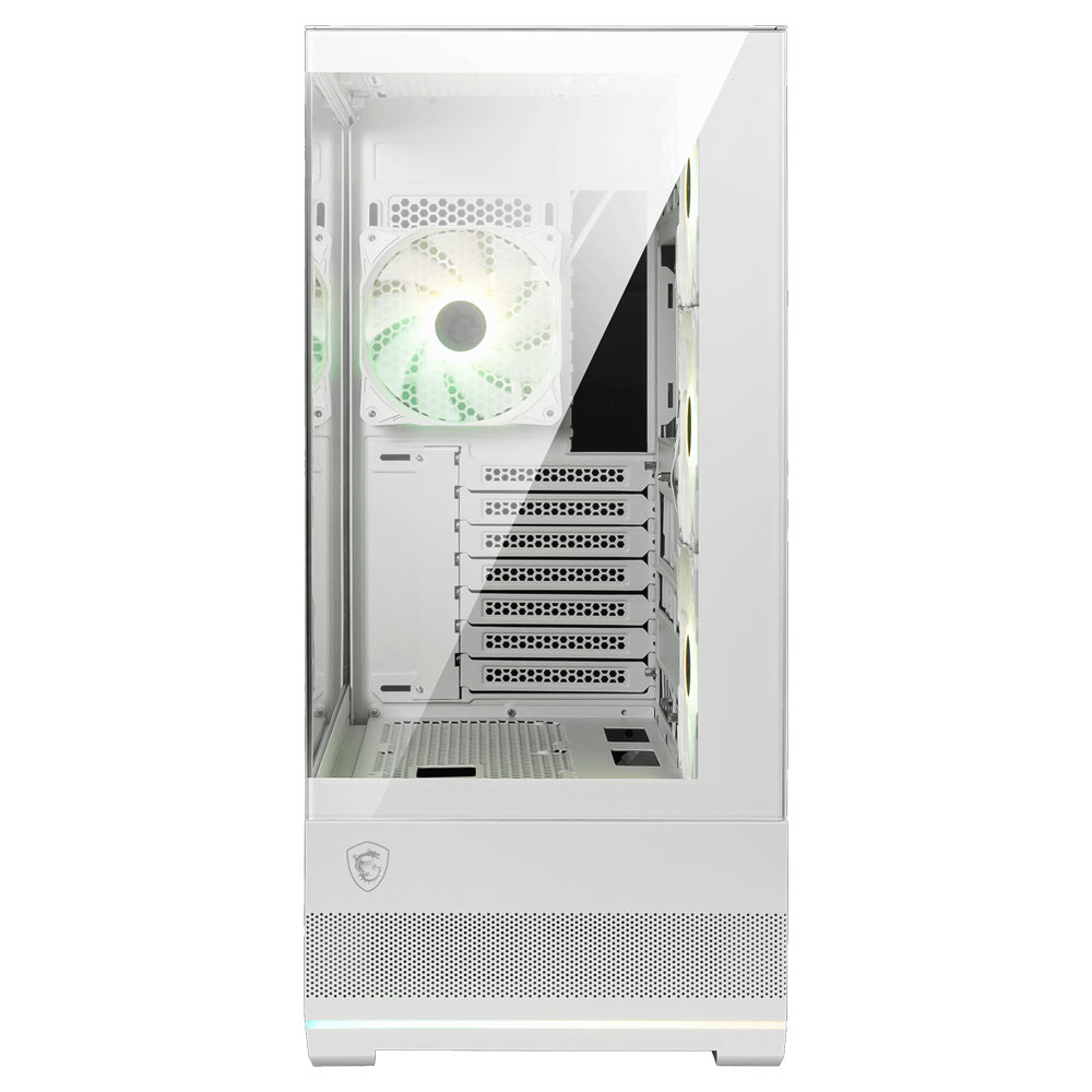 MSI MAG PANO 110R PZ WHITE Tempered Glass ARGB Fan USB 3.2 ATX Mid Tower Bilgisayar Kasası