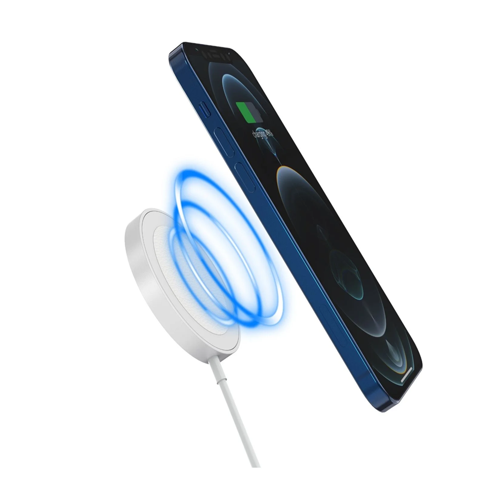 Bix BXMG15 15W Manyetik Magsafe iPhone ve Airpods ile Uyumlu Kablosuz Şarj Cihazı