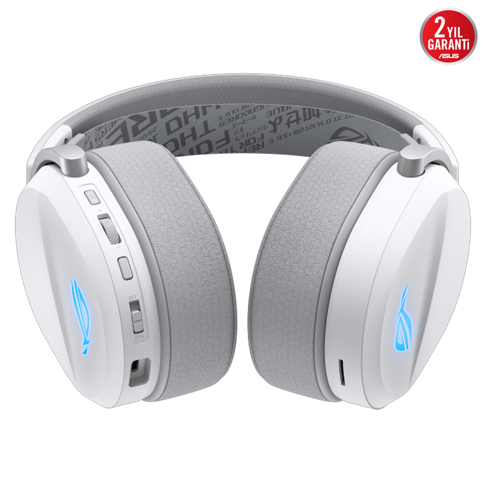 ASUS ROG PELTA Beyaz RGB Kablosuz Gaming Kulaklık