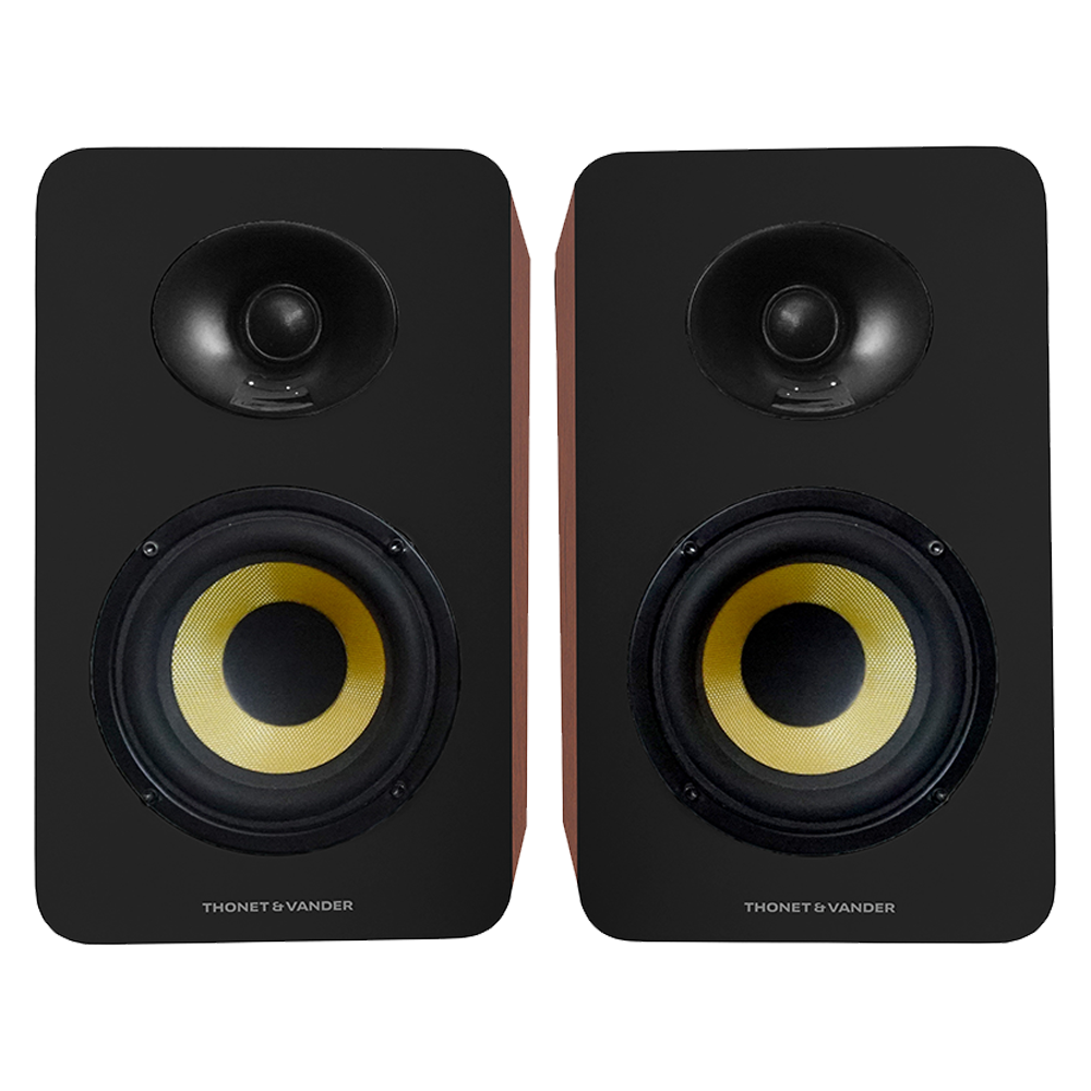 Thonet & Vander Vertrag Gen 2 Bluetooth 5.0 RCA 80W Ahşap Renk 2.0 RMS Hoparlör