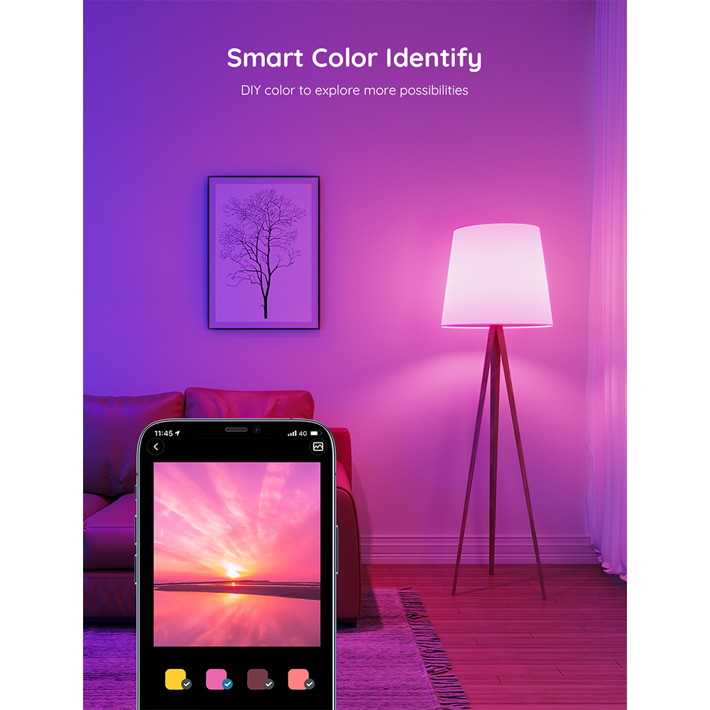 GOVEE Akıllı Wifi + BT 800 Lm Ampul