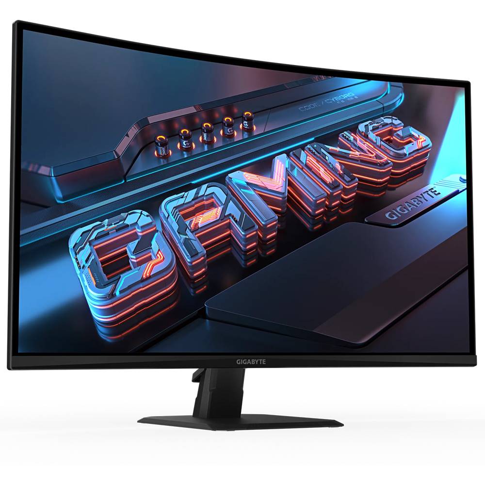 GIGABYTE GS32QCA 31.5" 180Hz 1ms HDMI DP FreeSync QHD HDR Ready VA Curved Gaming Monitör