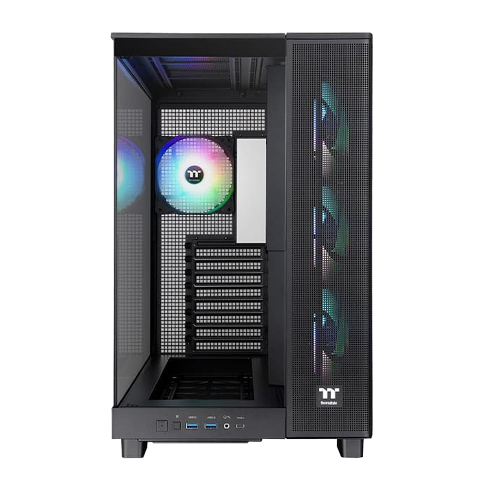 Thermaltake View 380XL Tempered Glass ARGB USB 3.2 ATX Mid Tower Siyah Kasa