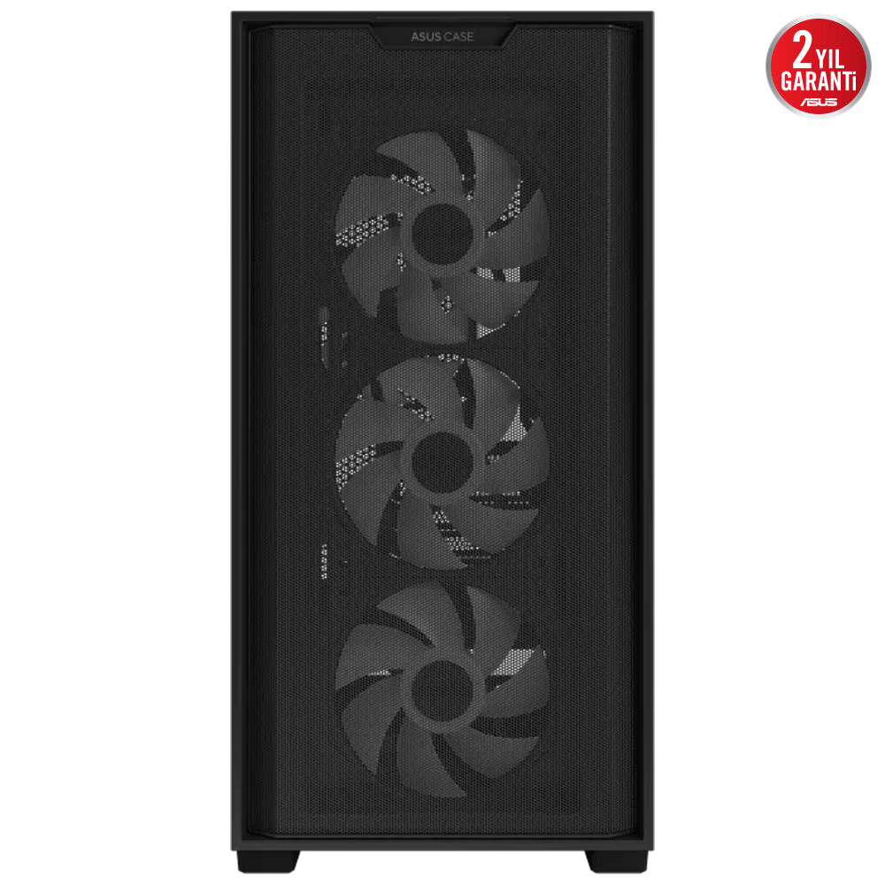 ASUS A21 PLUS Tempered Glass ARGB Siyah USB 3.2 Micro ATX Kasa