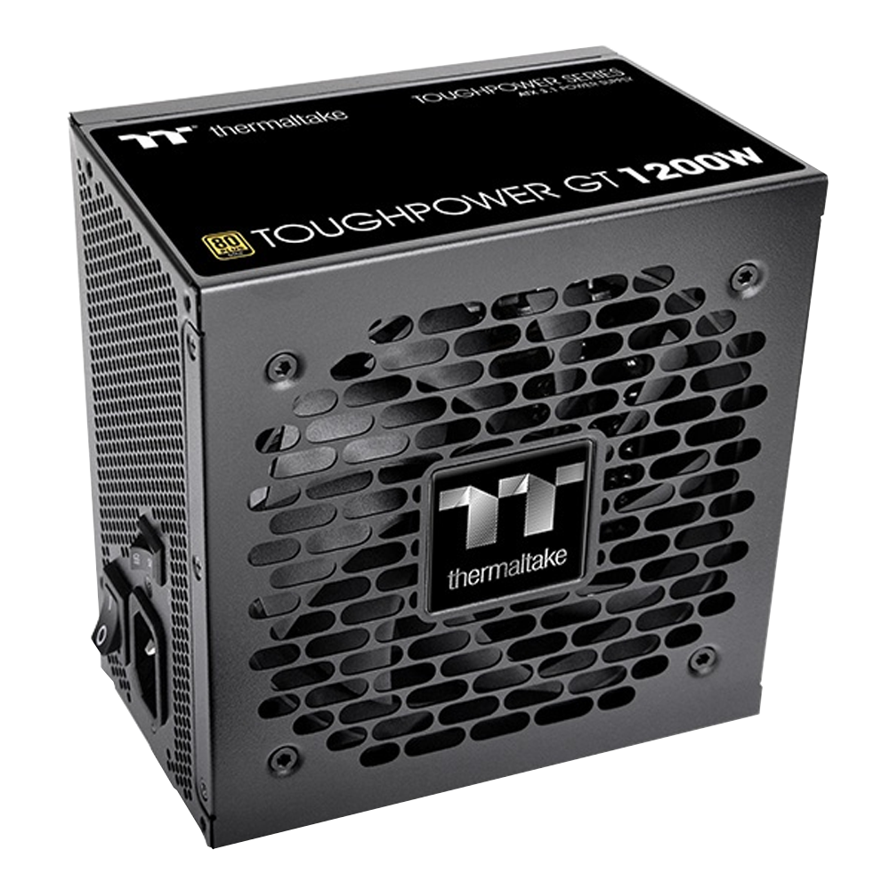 Thermaltake Toughpower GT 1200W 80+ Gold 120mm Gen 5.1 ATX 3.1 Full Modüler Fanlı Siyah PSU