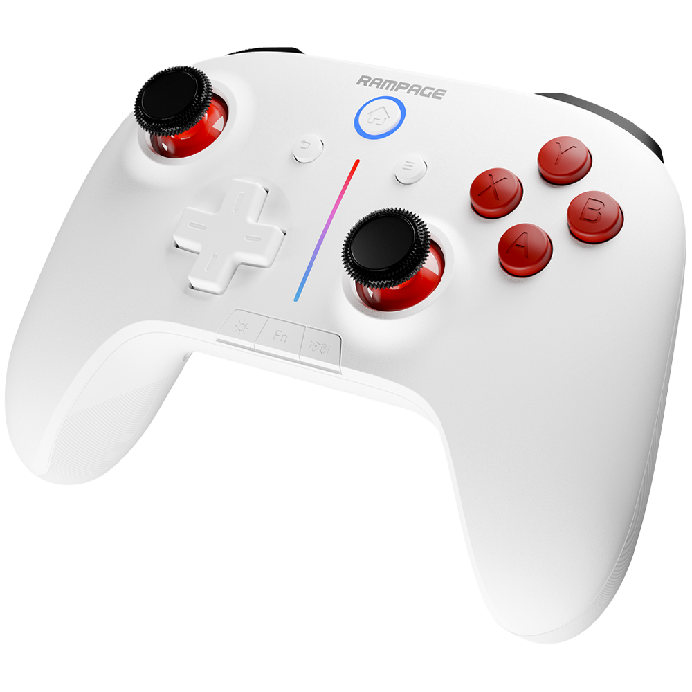 Rampage HYDRA Beyaz Kablosuz BT + 2.4 GHz Gamepad