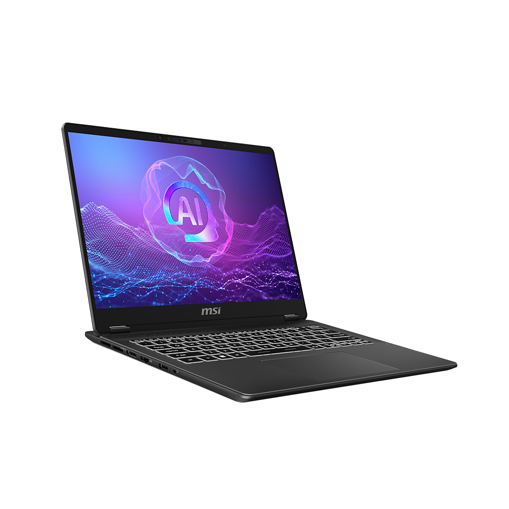 MSI PRESTIGEPRO 14 AI C2HVEG-076TR Ultra 7 255H 32GB DDR5 RTX4050 GDDR6 6GB 1TB SSD 14" FHD+ 144Hz W11 Gri Notebook