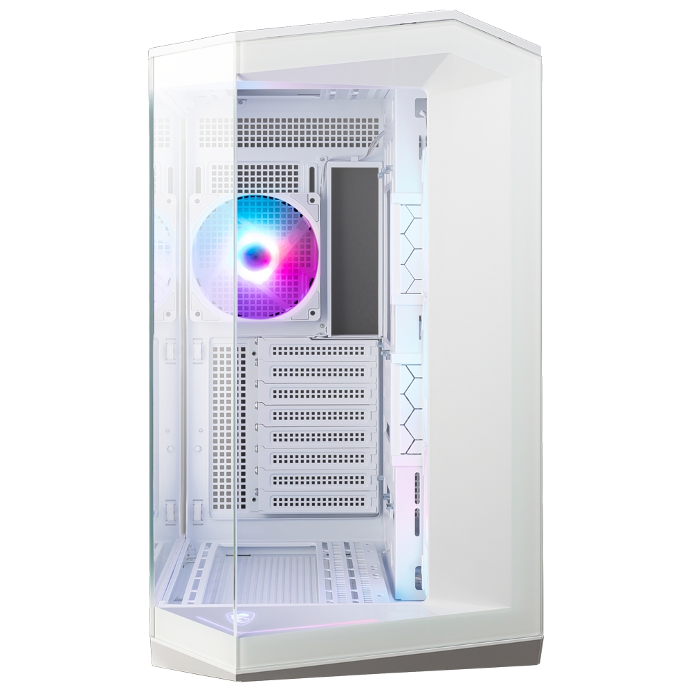 MSI MAG PANO 100R PZ WHITE USB 3.2 Tempered Glass Beyaz ATX Mid Tower Kasa
