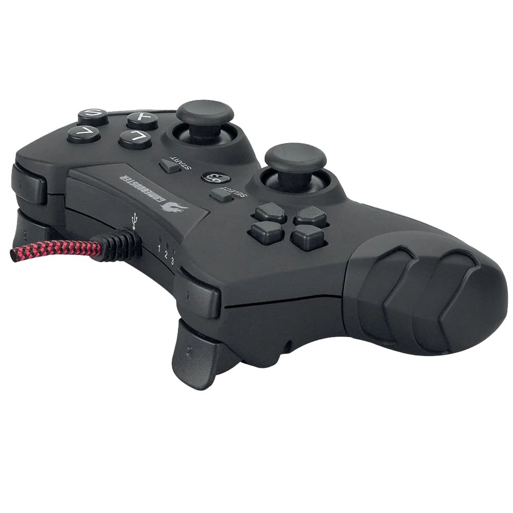 GameBooster GB-J54B PS3/PC Uyumlu Siyah Kablolu Gamepad