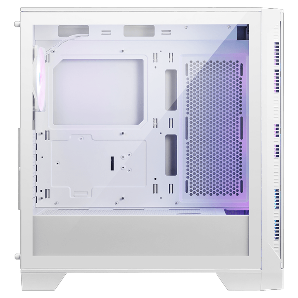 MSI MAG FORGE 320R AIRFLOW WHITE Tempered Glass ARGB Fan USB 3.2 ATX Bilgisayar Kasası
