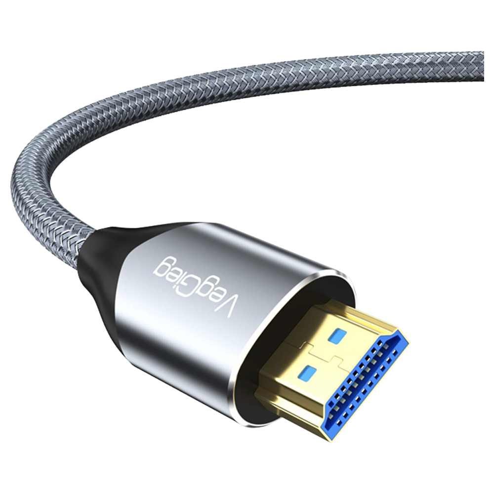 VegGieg 48Gbps HDR 8K 60Hz HDMI 2.1 Örgülü Kablo 2 Metre