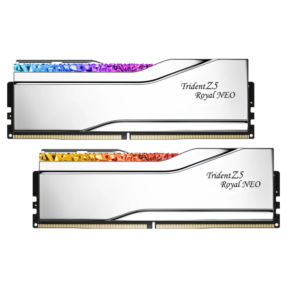 GSKILL 32GB (2x16GB) Trident Z5 Royal Neo DDR5 6000Mhz CL26 EXPO Dual Kit Ram