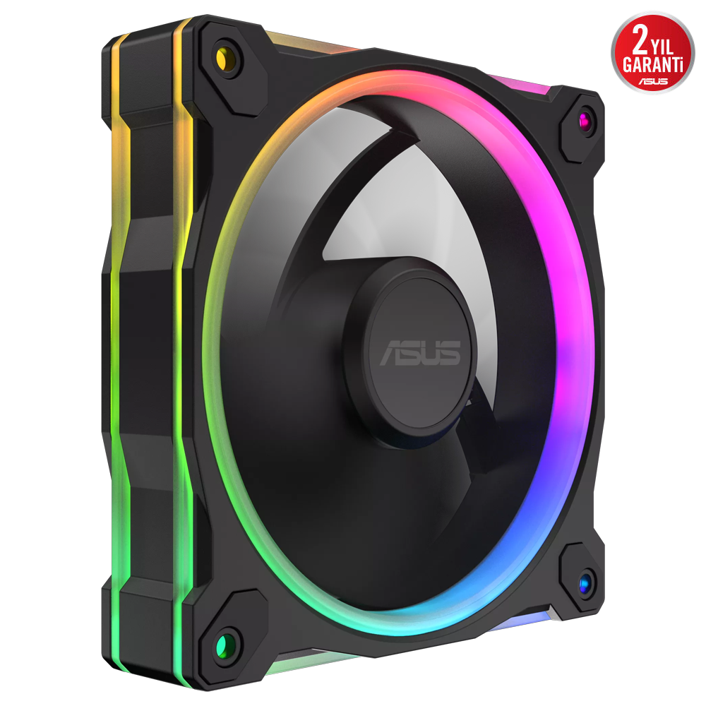 ASUS PRIME MR120 Reverse ARGB Siyah 120mm Kasa Fanı