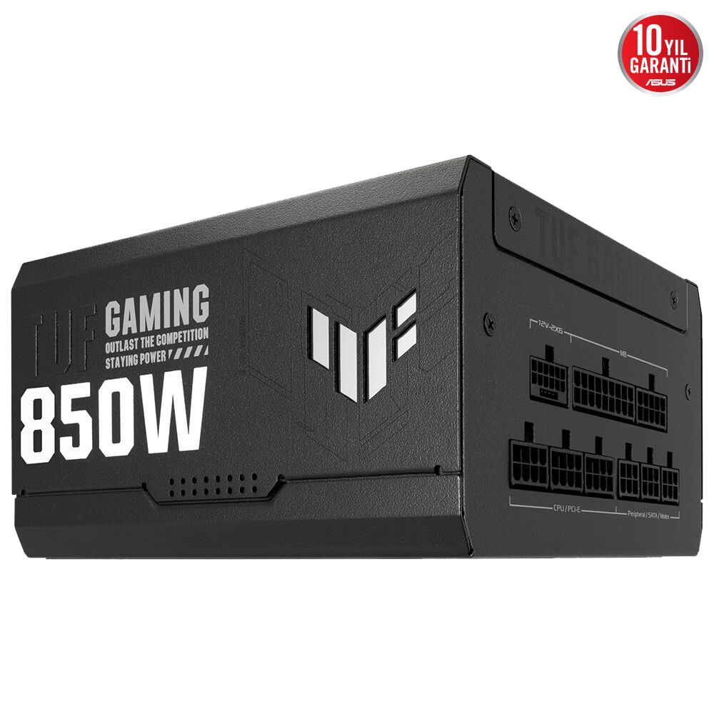 ASUS TUF GAMING 850G 850W 80+ Gold ATX 3.1 120mm Fanlı PSU