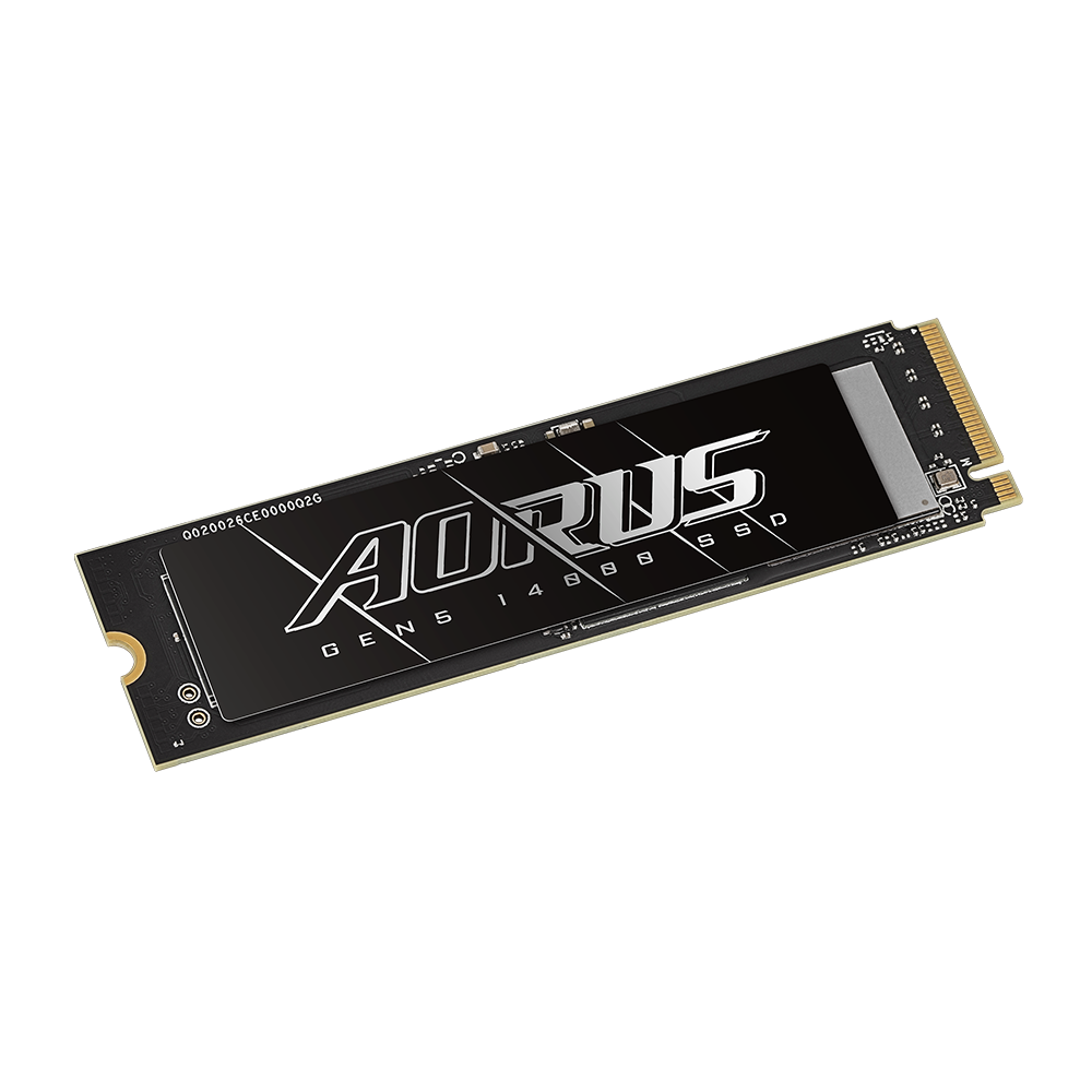 GIGABYTE AORUS 2TB 14000 Gen5 NVMe M.2 2280 SSD 14500MB Okuma / 12700 MB Yazma