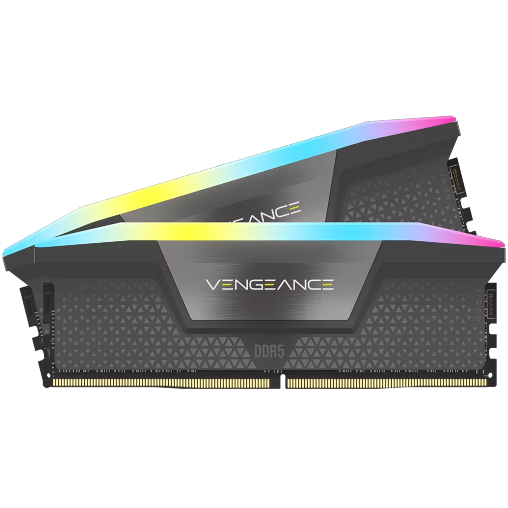 CORSAIR 96GB (2x48GB) Vengeance RGB 6000MHz CL30 DDR5 EXPO/XMP Dual Kit Ram