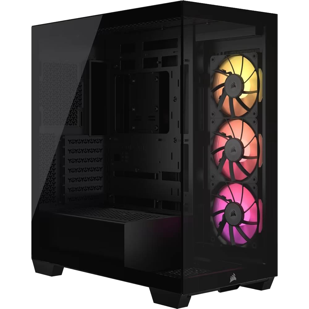 CORSAIR 3500x 750W 80+ Bronze RGB Tempered Glass Siyah ATX Mid Tower Kasa