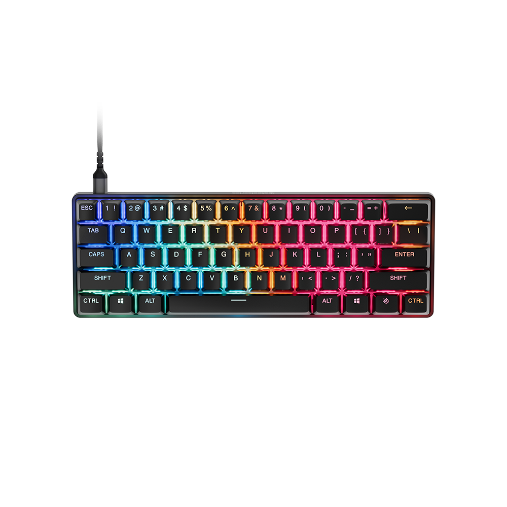 SteelSeries Apex Pro Mini Gen 3 OmniPoint 3.0 Hypermagnetic Switch İngilizce Siyah Gaming Klavye