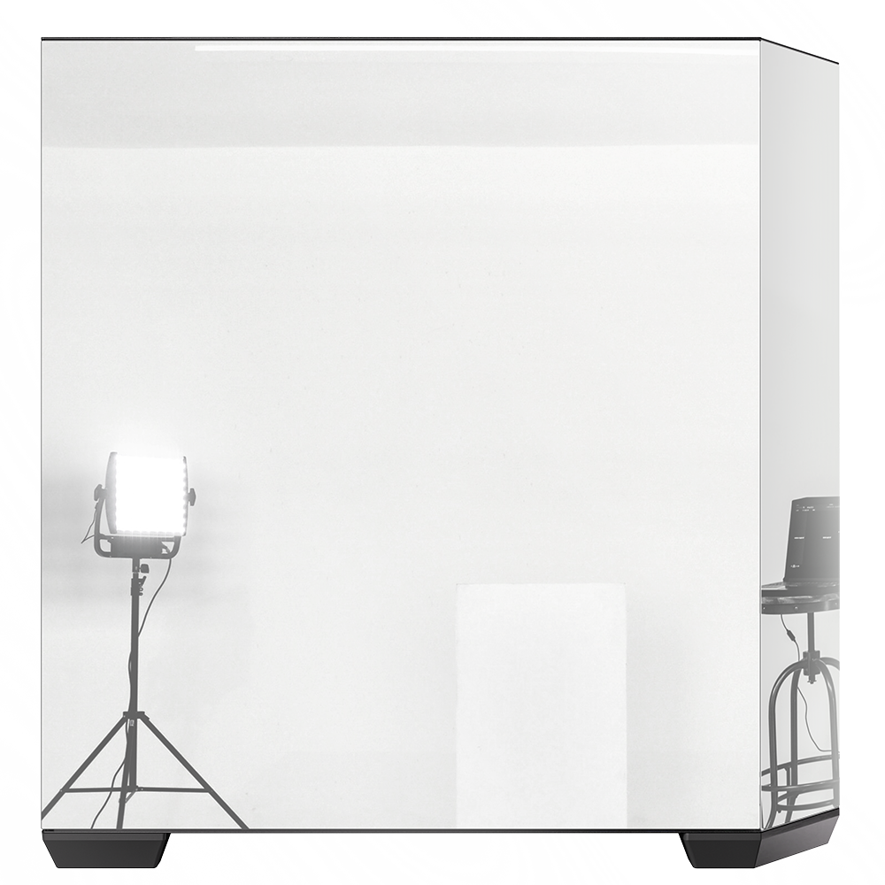 BitFenix Mirror T10 850W 80+ Bronze Tempered Glass ARGB USB 3.1 ATX Mid Tower Siyah Kasa