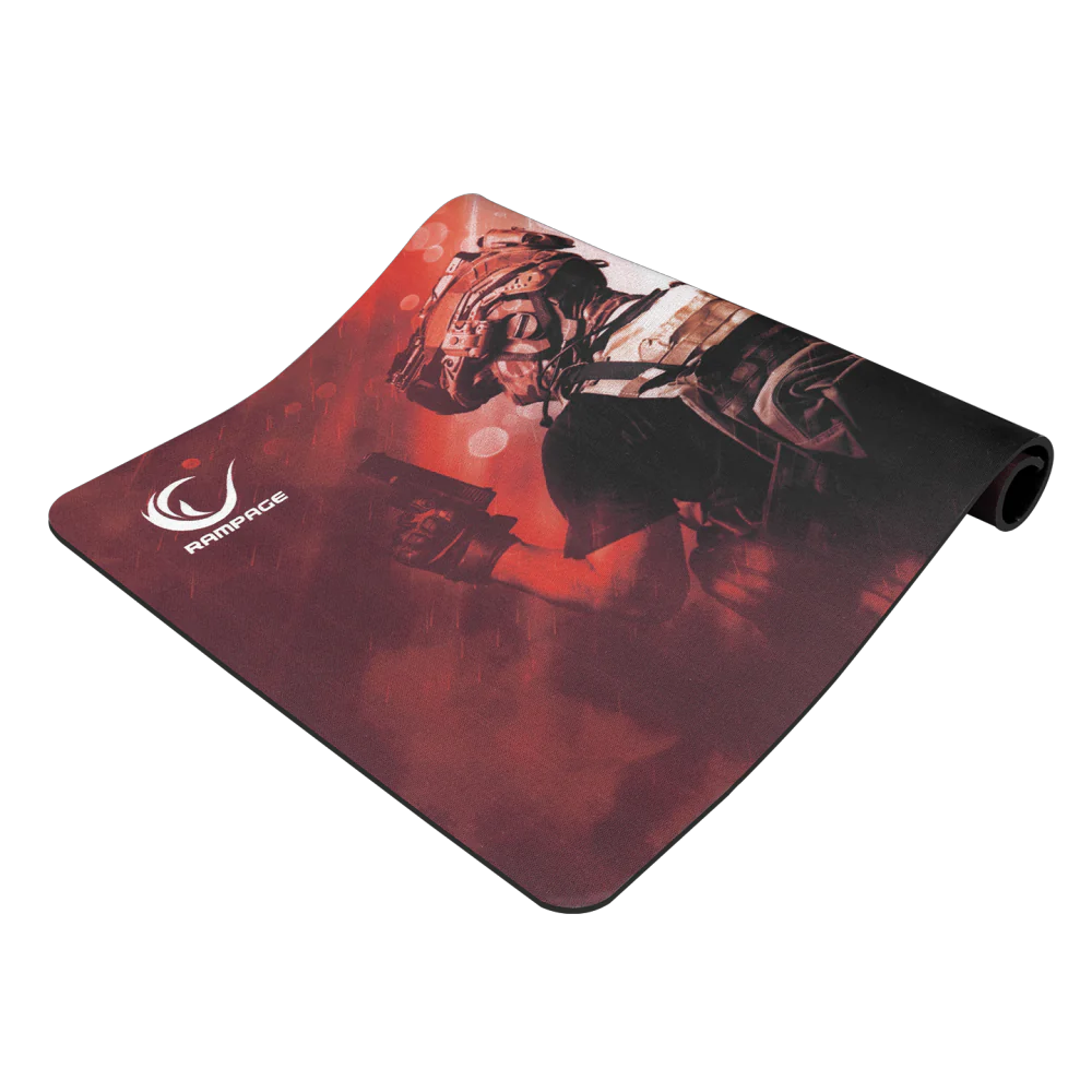 Rampage KM-404 ARGENTI USB Rainbow Gaming Combo Set Klavye+Mouse+MousePad+Kulaklık