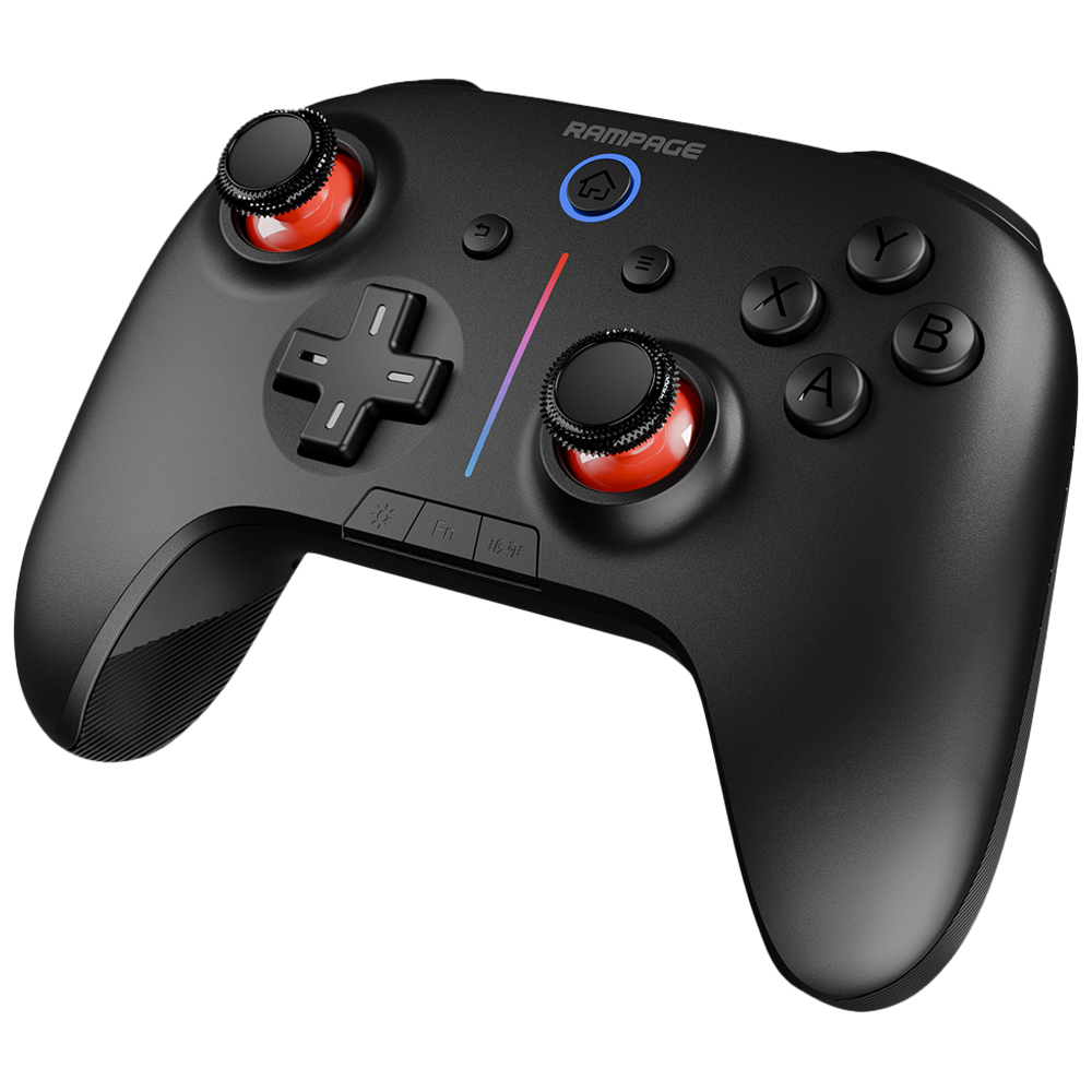 Rampage HYDRA Siyah BT + 2.4 GHz RGB Gamepad