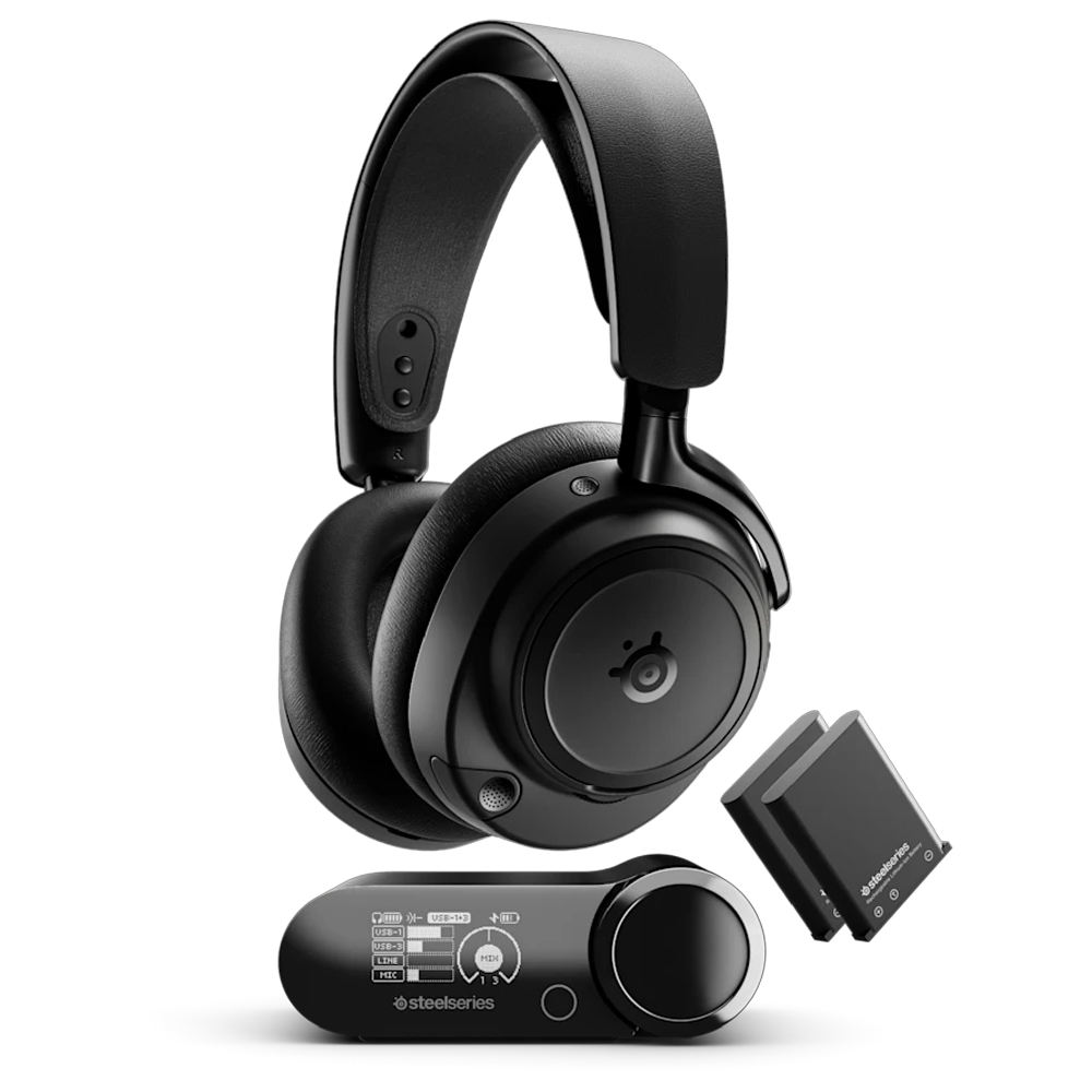 Steelseries Arctis Nova Elite Kablosuz Obsidian Gaming Kulaklık