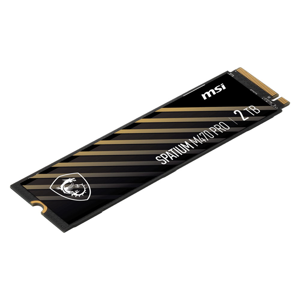 MSI 2TB SPATIUM M470 PRO Gen4 M.2 2280 SSD 6000MB Okuma / 5000MB Yazma