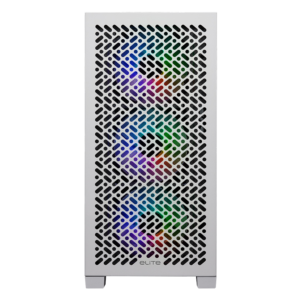 Cooler Master ELITE 302 ARGB Tempered Glass USB 3.2 Beyaz mATX Kasa