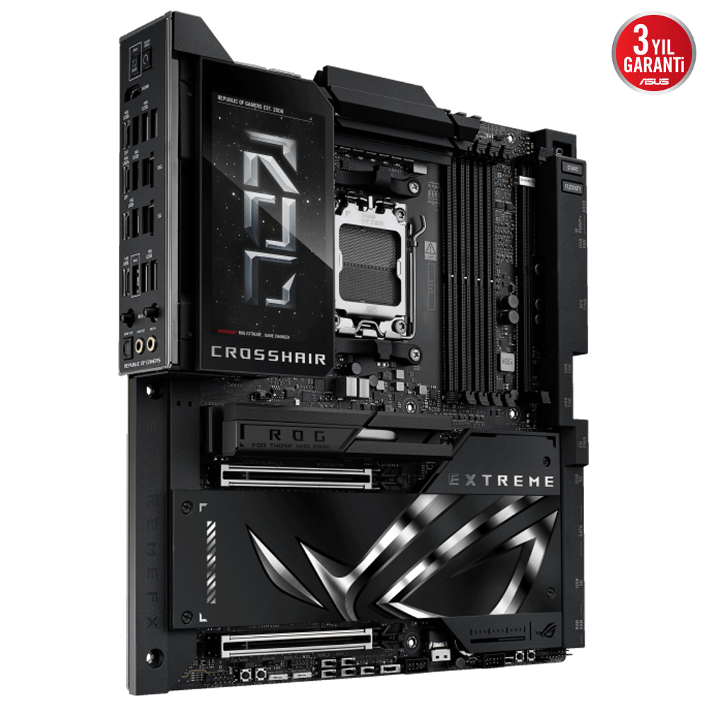 ASUS ROG CROSSHAIR X870E EXTREME 9000MHz OC DDR5 Soket AM5 M.2 HDMI E-ATX Anakart