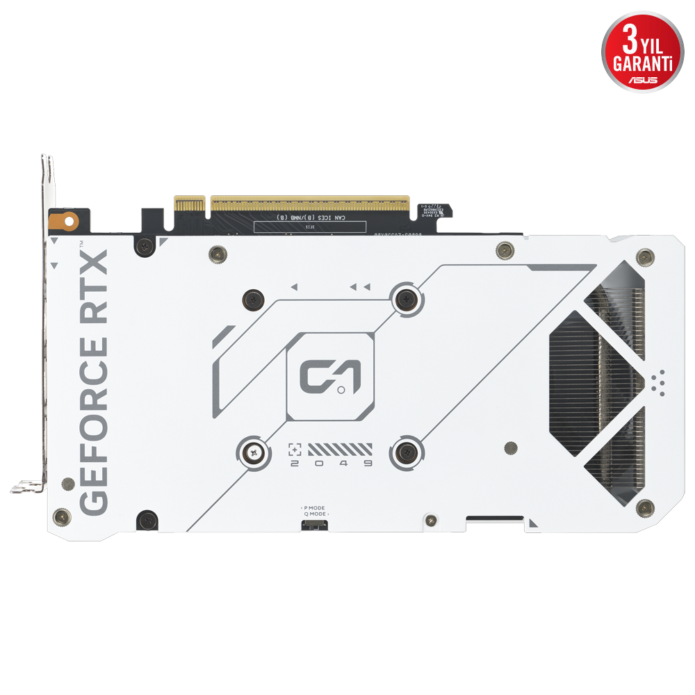 ASUS Dual GeForce RTX 5060 Ti WHITE OC Edition 16GB GDDR7 DLSS 4 128 Bit Ekran Kartı