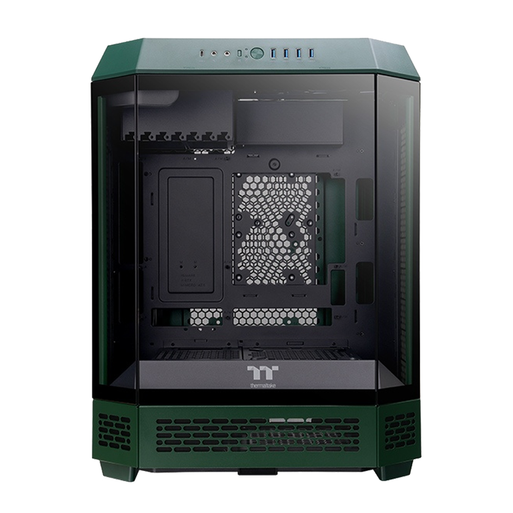 Thermaltake Tower 600 Racing Green USB 3.2 Tempered Glass ATX Mid Tower Gaming Kasa