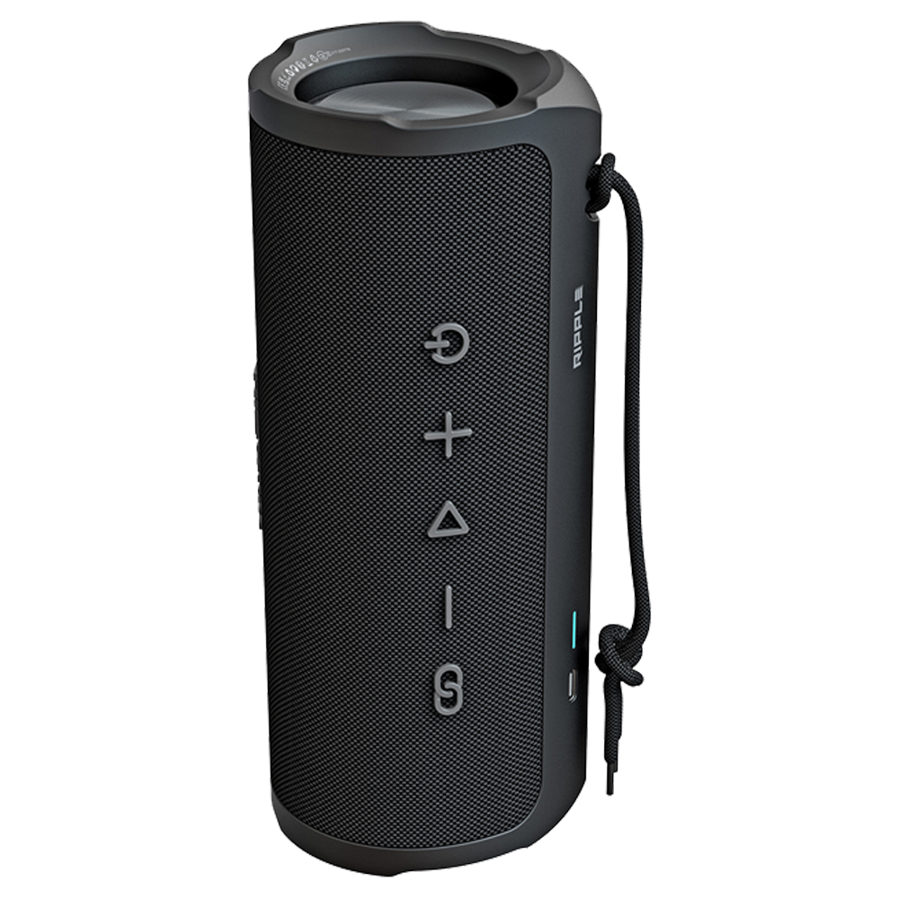 HiFuture Ripple 30W IPX7 Bluetooth Siyah Taşınabilir Stereo Hoparlör 