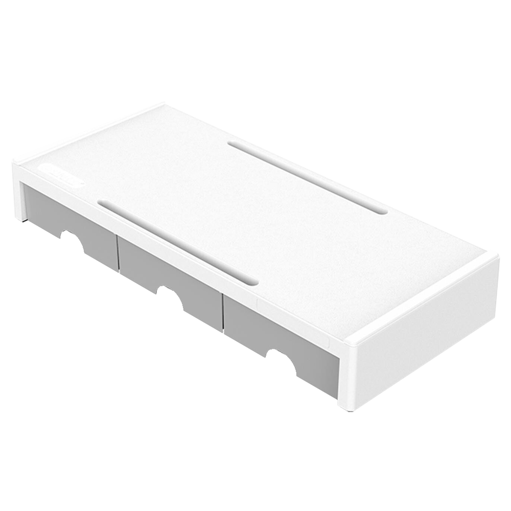 Orico Çok Fonksiyonlu Çekmeceli Beyaz Monitör Standı