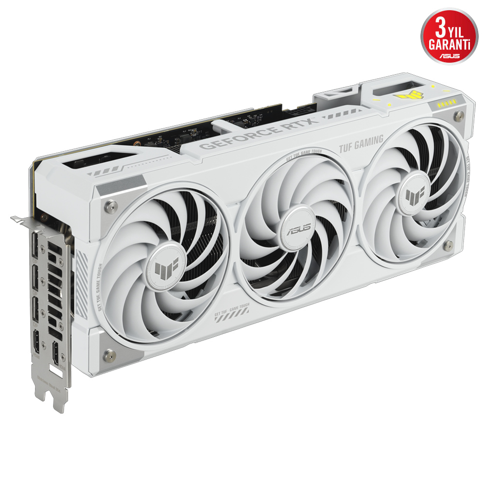 ASUS TUF Gaming GeForce RTX 5070 Ti WHITE OC Edition 16GB GDDR7 DLSS 4 256 Bit Ekran Kartı