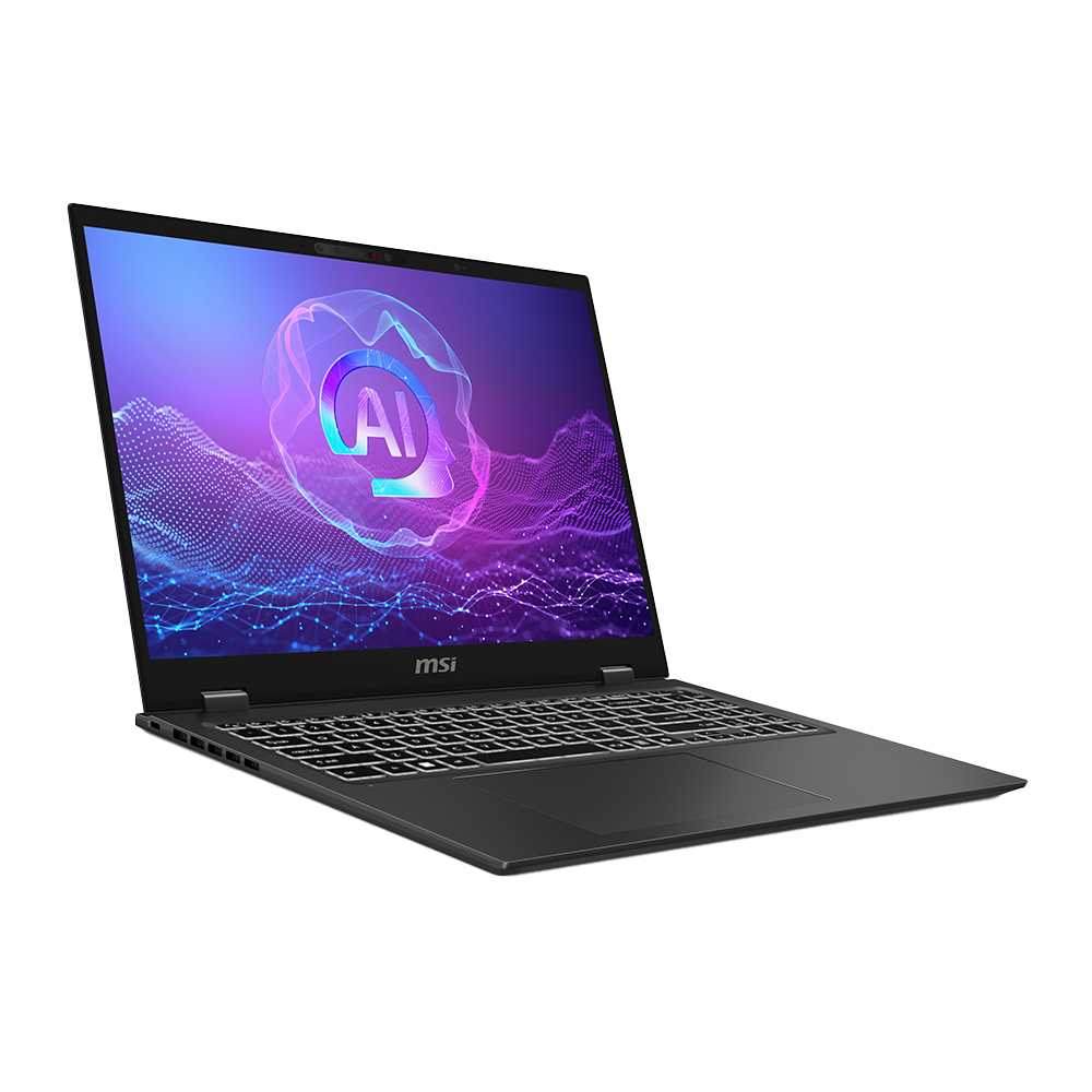 MSI PRESTIGE 16 AI B2HVEG-252TR ULTRA 7 255H 32GB LPDDR5 RTX4050 GDDR6 6GB 1TB SSD 16.0 UHD+ W11 OLED Gri Notebook