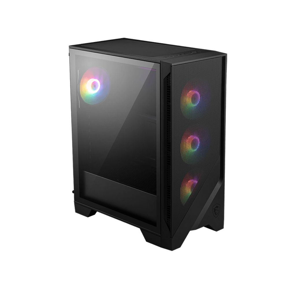 MSI MAG FORGE 121A B75 PCIE5 750W Bronze Tempered Glass RGB Fan ATX Bilgisayar Kasası