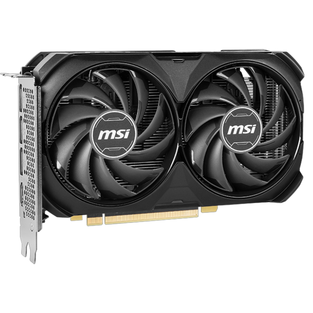 MSI GeForce RTX 4060 Ti VENTUS 2X BLACK OC 8GB GDDR6 DLSS 3 128 Bit Bulk Ekran Kartı