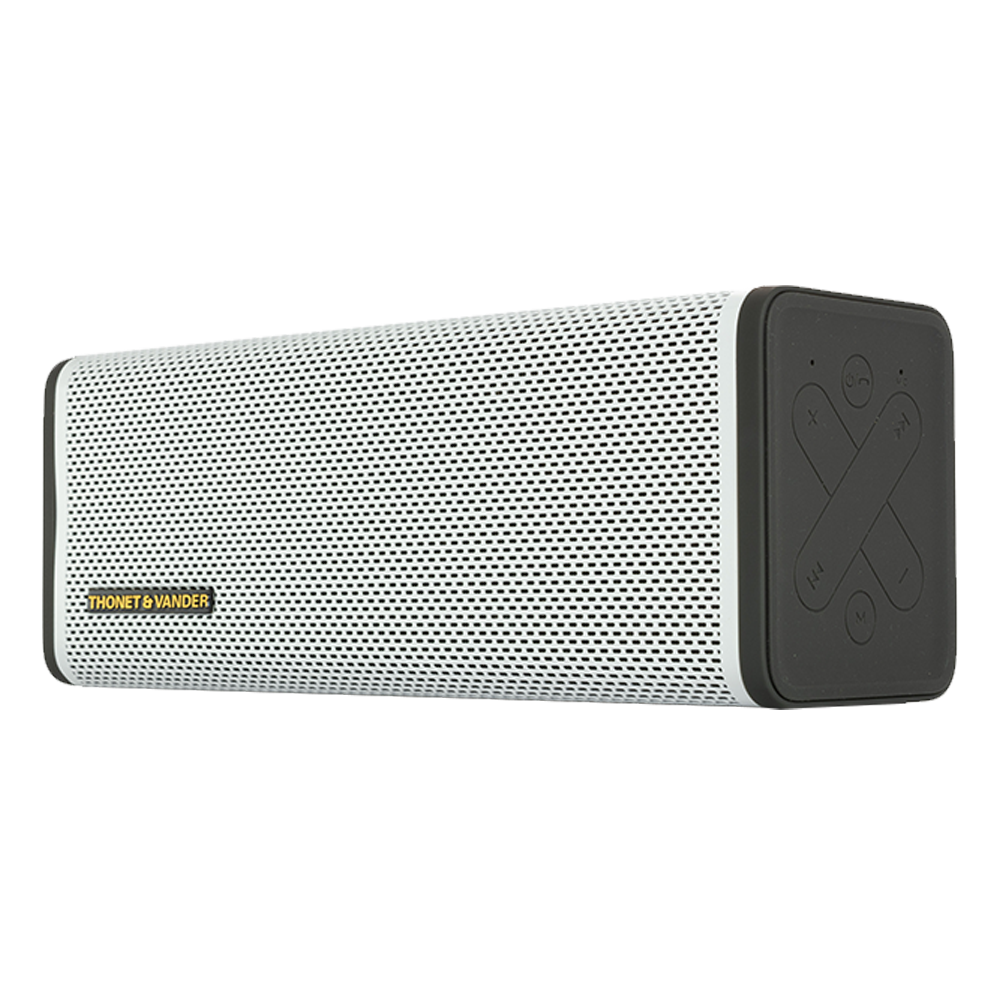 Thonet & Vander Frei Topp 24W RMS Taşınabilir TWS Beyaz Bluetooth Hoparlör