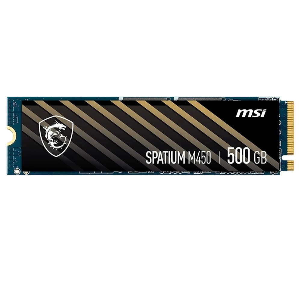 MSI 500GB SPATIUM M450 V1 Gen4 NVME M.2 2280 SSD 3000MB Okuma / 2000MB Yazma