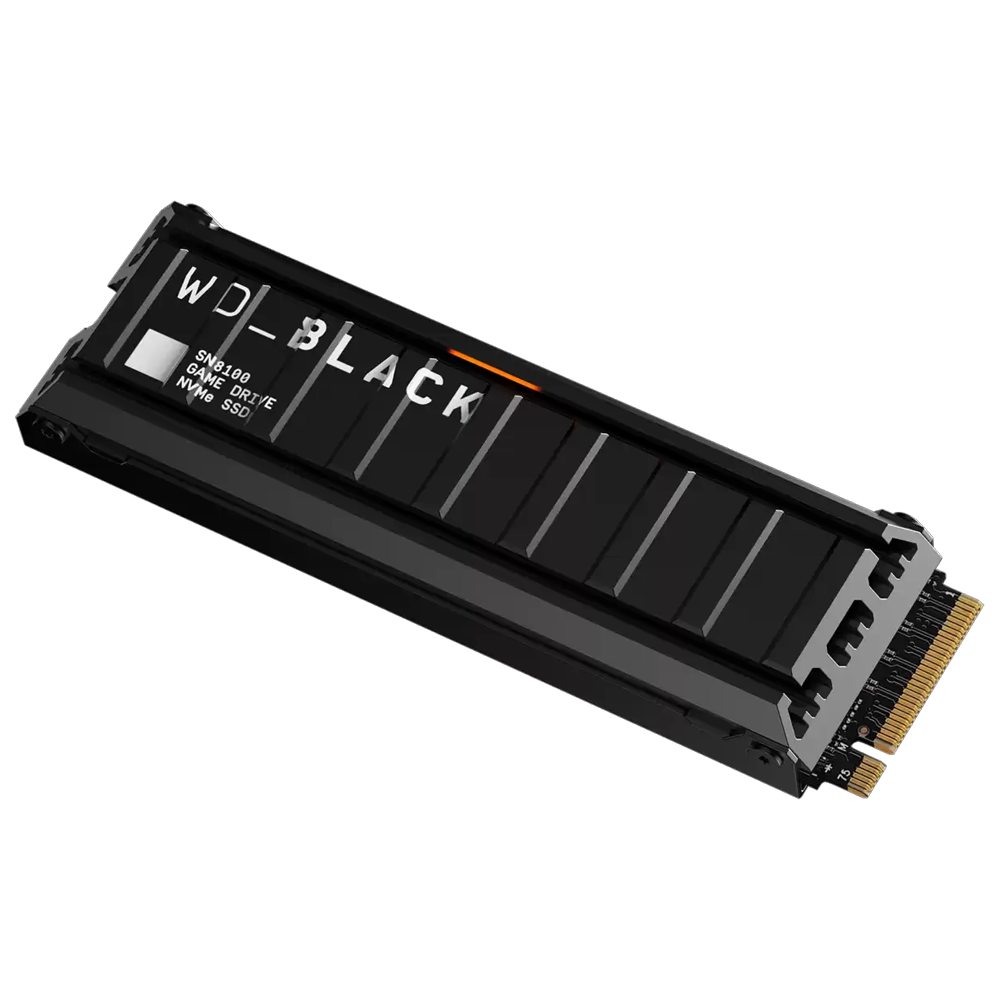 WD 4TB BLACK SN8100 NVMe Gen5 Heatsink M.2 SSD 14900MB Okuma / 14000MB Yazma