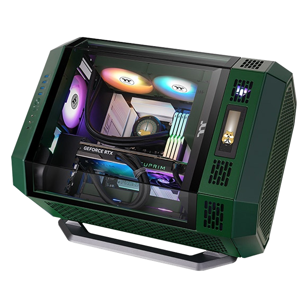 Thermaltake Tower 600 Serisi Racing Green Kasa Standı