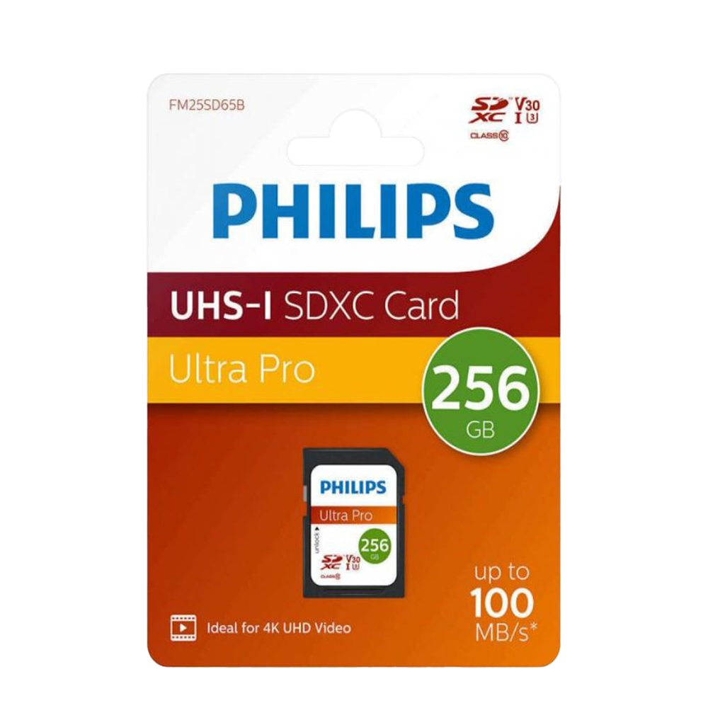 PHILIPS SDXC 256GB UHS-I SD Hafıza Kartı