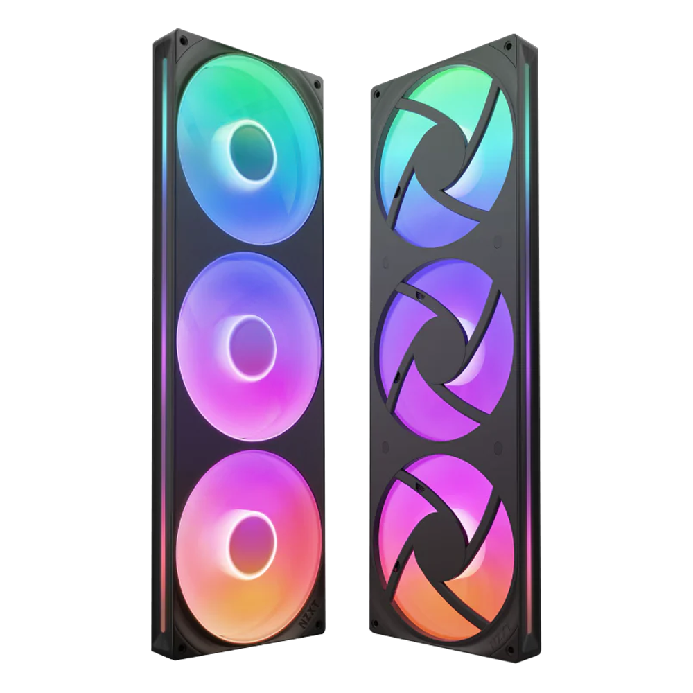 NZXT F420 Single-Frame RGB 420mm Siyah Kasa Fanı