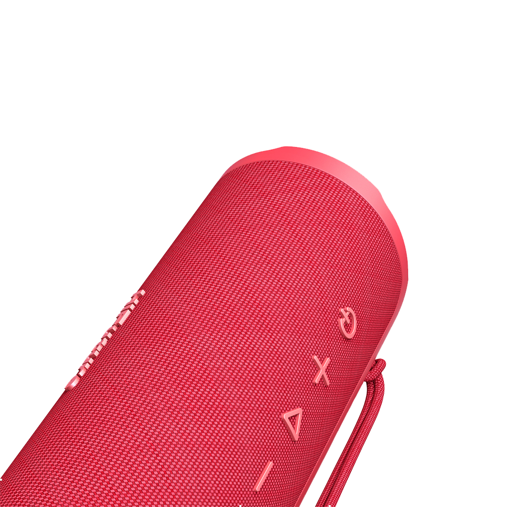 HiFuture Ripple 30W IPX7 Bluetooth Kırmızı Taşınabilir Stereo Hoparlör 