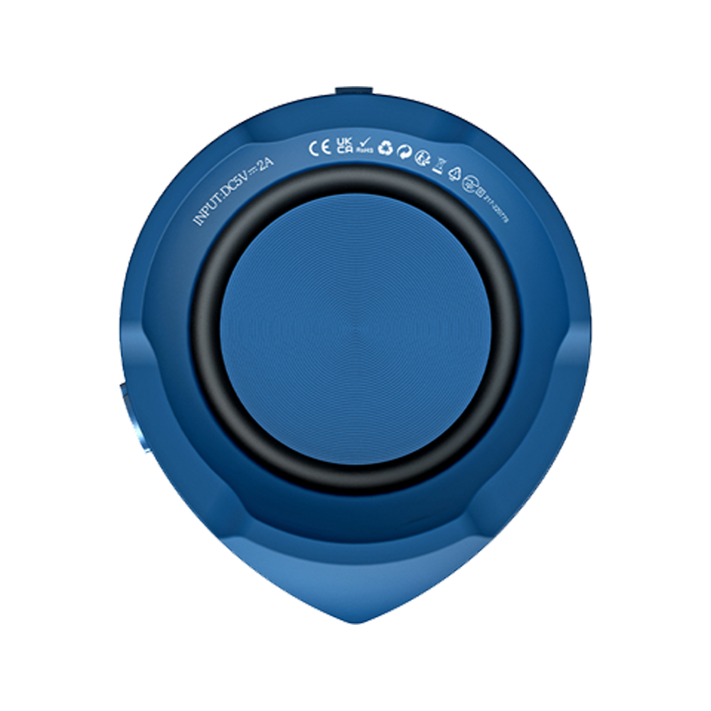 HiFuture Ripple 30W IPX7 Bluetooth Mavi Taşınabilir Stereo Hoparlör 