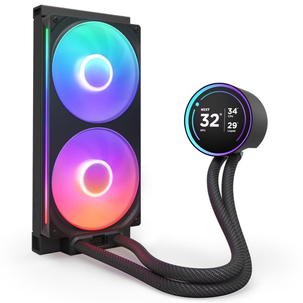 NZXT Kraken Elite 280 RGB 280mm Siyah İşlemci Sıvı Soğutucu