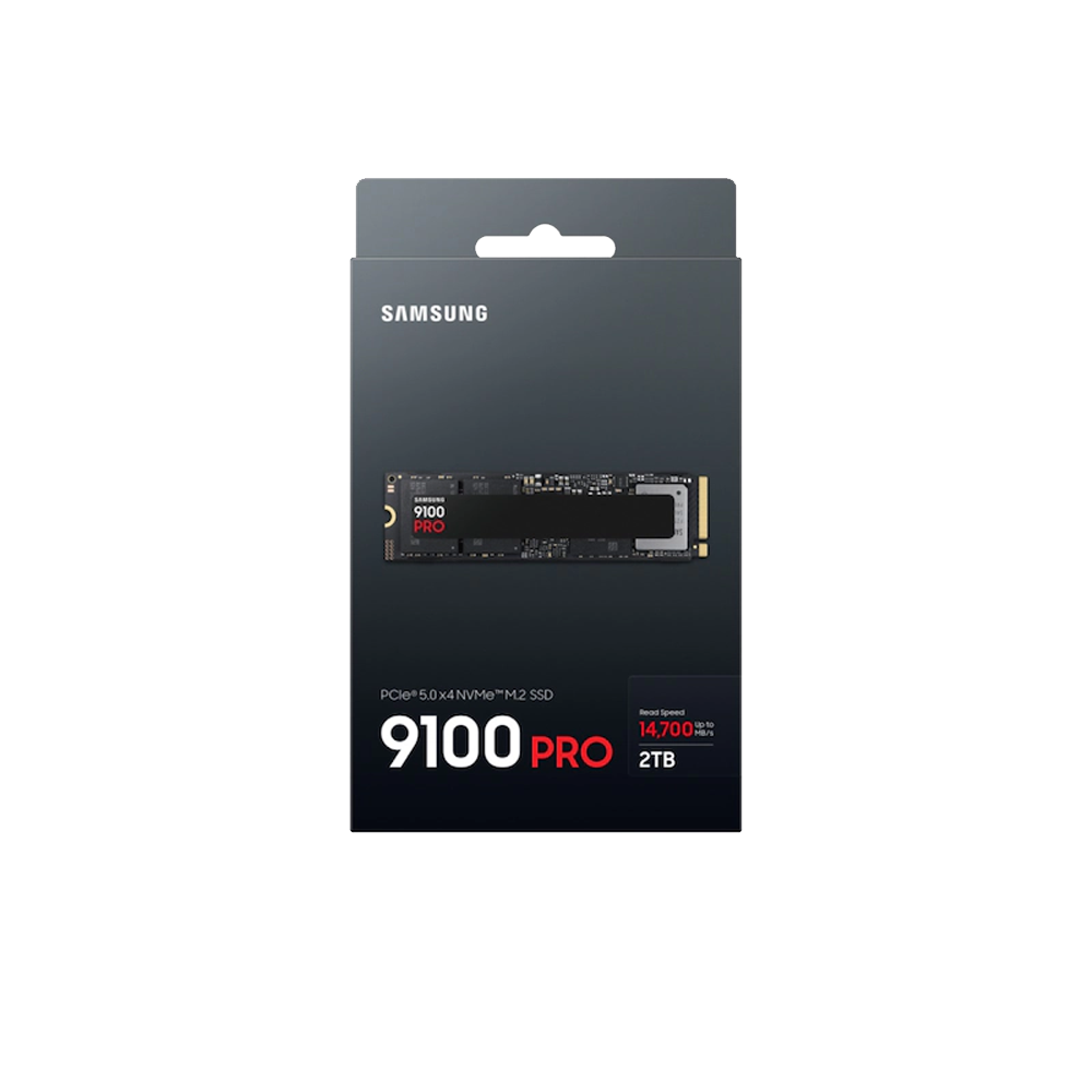 SAMSUNG 2TB 9100 PRO PCIe 5.0 NVMe M.2 SSD 14.700MB Okuma / 13.400MB Yazma