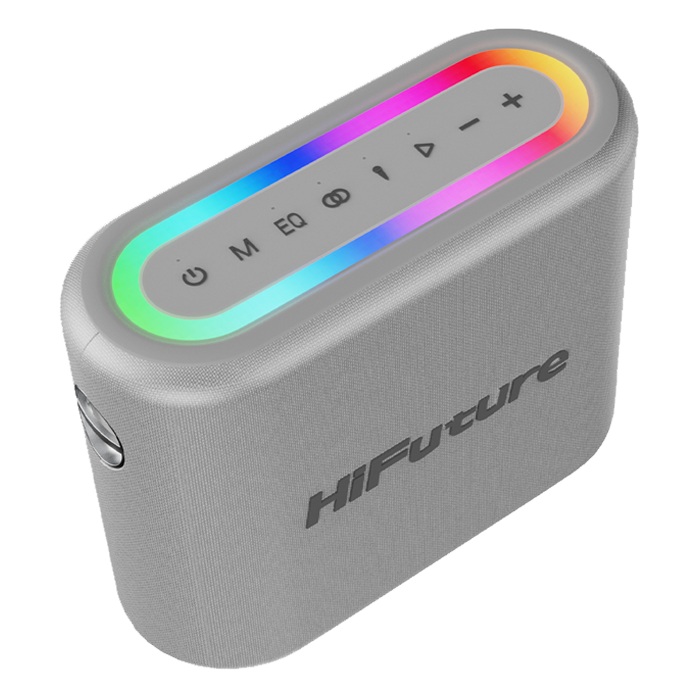 HiFuture Vocalist 300 150W Karaoke Sistemi Gümüş Taşınabilir Hoparlör
