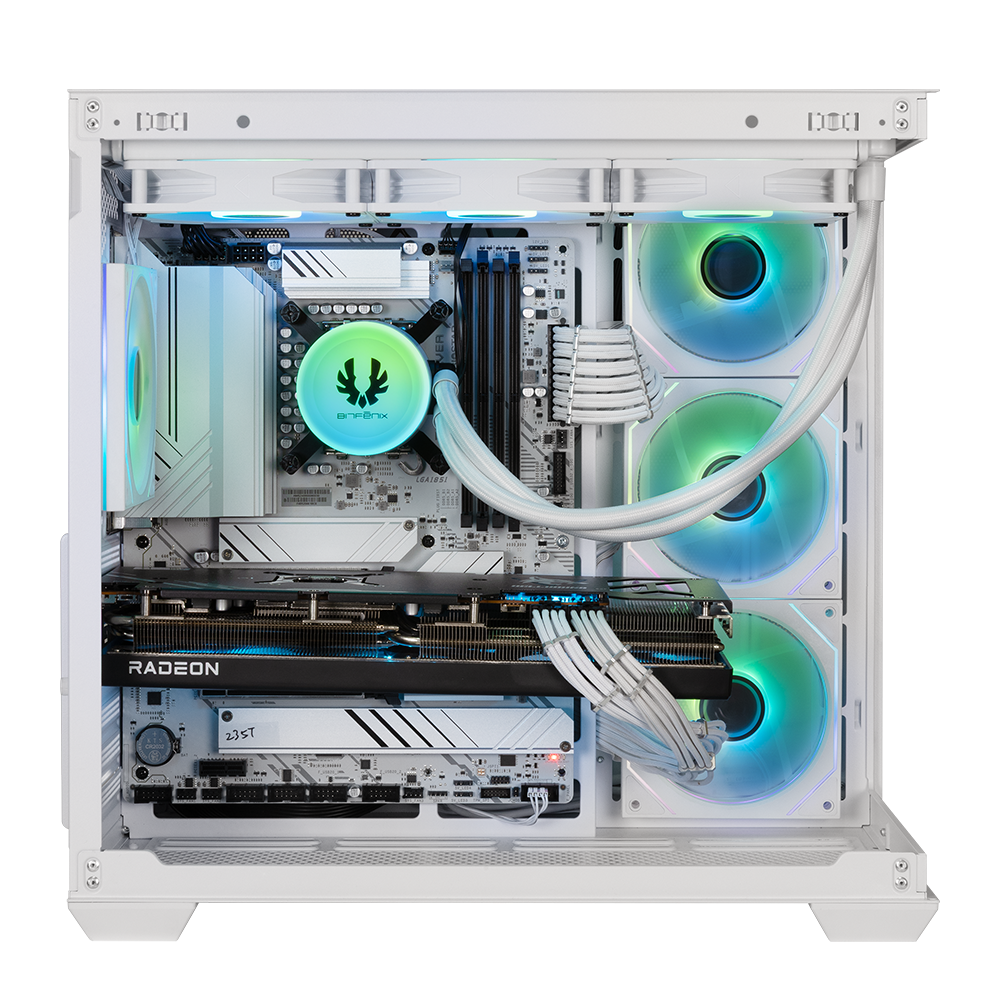 Bitfenix Sakiel 360 Beyaz ARGB 360mm İşlemci Sıvı Soğutucu
